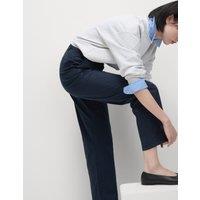 Cotton Rich Straight Leg Ankle Grazer Chinos