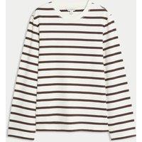 Cotton Rich Striped Top