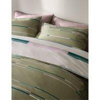 Cotton Rich Striped Bedding Set