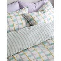 Cotton Rich Ladder Geometric Bedding Set