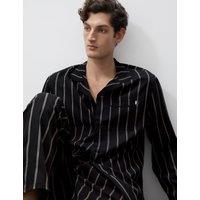 Lyocell Striped Pyjama Top