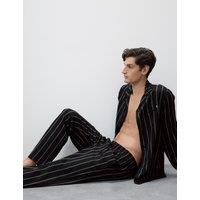 Lyocell Striped Pyjama Bottoms