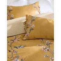 Pure Cotton Sateen Solene Painted Blooms Bedding Set