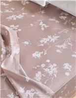 Pure Cotton Sateen Cherry Blossom Deep Fitted Sheet