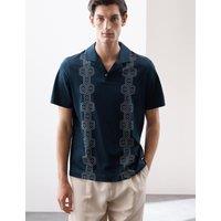 Pure Supima Cotton Embroidered Polo Shirt