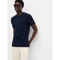 Pure Cotton Textured T-Shirt