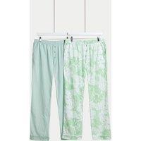 2pk Cool Comfort Printed Pyjama Bottoms