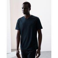3pk Pure Supima Cotton V-neck T-Shirts