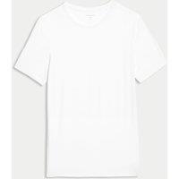 Autograph Premium Supima Cotton Blend T-Shirt Vest White
