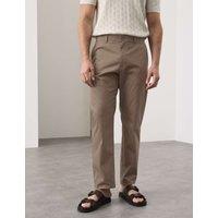Autograph Regular Fit Super Lightweight Chinos Dark Mole