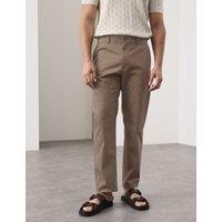 Autograph Regular Fit Super Lightweight Chinos Dark Mole