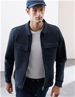 Cotton Rich Zip Jacket