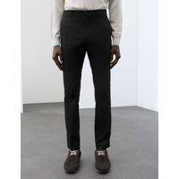 Autograph Slim Fit Super Lightweight Chinos Black