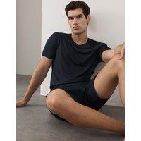 Autograph Premium Supima Cotton Blend T-Shirt Vest Dark Navy