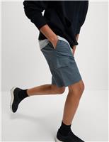 Elasticated Waist Ripstop Cargo Shorts