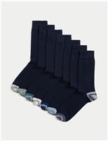 7 Pack Cool & Fresh Cotton Rich Socks