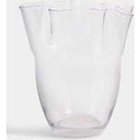 Extra Large Handkerchief Glass Vase