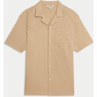 Pure Cotton Revere Polo Shirt