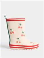 Kids Cherry Wellies (4 Small - 2 Large)