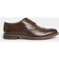 M&S Leather Brogues Brown