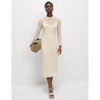 Lace Midaxi Column Dress