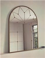 Metal Medium Arch Wall Mirror