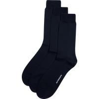 3pk Egyptian Cotton Rich Socks
