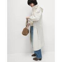 Petite Waterproof Oversized Longline Parka Coat