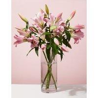 Pink Oriental Lily Abundance Bouquet
