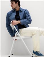 Straight fit Textured 5 Pocket Trousers