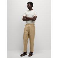 Tapered Fit Elasticated Waist Trousers