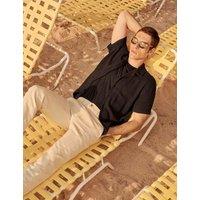 Regular Fit Cotton Linen Blend Chinos