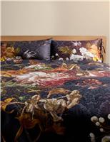 Sateen Floral Bedding Set
