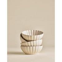 Set of 4 Scallop Cereal Bowls