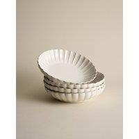 Set of 4 Scallop Pasta Bowls