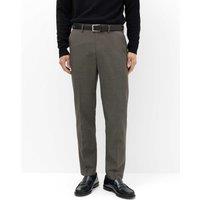 M&S Regular Fit Smart Trousers Charcoal