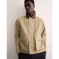 Pure Cotton Short Trench Coat