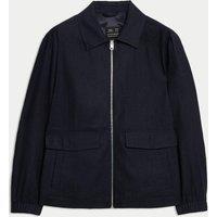 Italian Linen Miracle Bomber Jacket