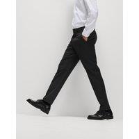 M&S Slim Fit Smart Stretch Trousers Black