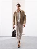 Suede Harrington Jacket