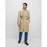 Cotton Lyocell Blend Trench