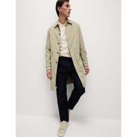 Shirt Collar Crinkle Mac