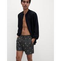 Quick Dry Printed Swim Shorts