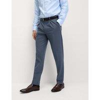 Tailored Fit Single Pleat Smart Trousers