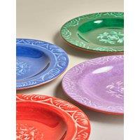 Set of 4 Boho Picnic Side Plates