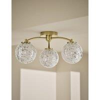 Confetti Glass Multi Flush Ceiling Light