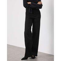 Autograph High Waisted Wide Leg Jeans Black