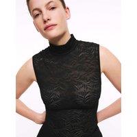 Flexifit Lace Sleeveless Turtle Neck Body