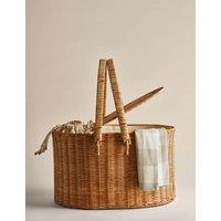 Picnic Hamper with Bottle Holders
