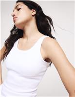 Cotton Rich Secret Support Bra Vest